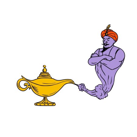 Джин из лампы