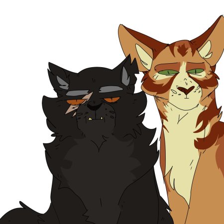 Коты воители буран и костяк