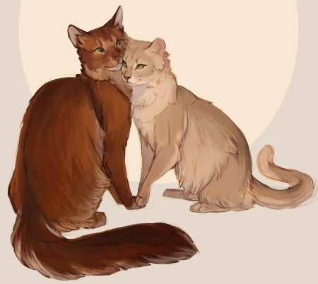 Коты воители песчаная буря