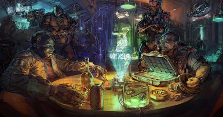 Cyberpunk арт бар