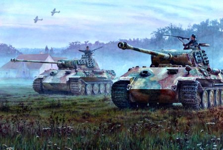 Немецкий танк пантера второй мировой