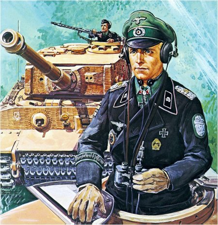 Немецкий танкист вермахта