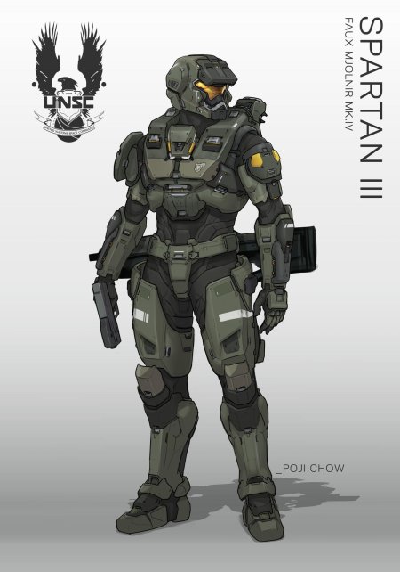 Spartan 3 halo пср броня