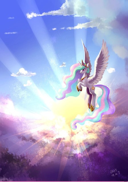 My little pony принцесса селестия