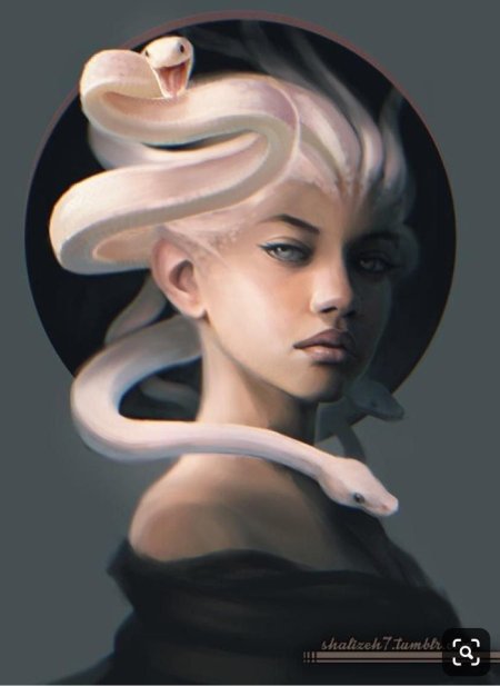 Медуза горгона art