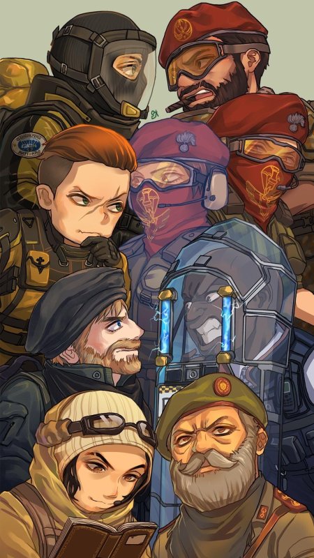 Rainbow six siege art