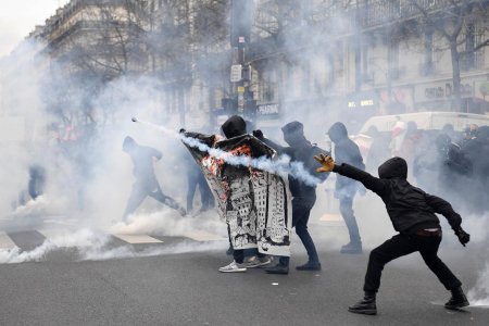 Протесты во франции 2023