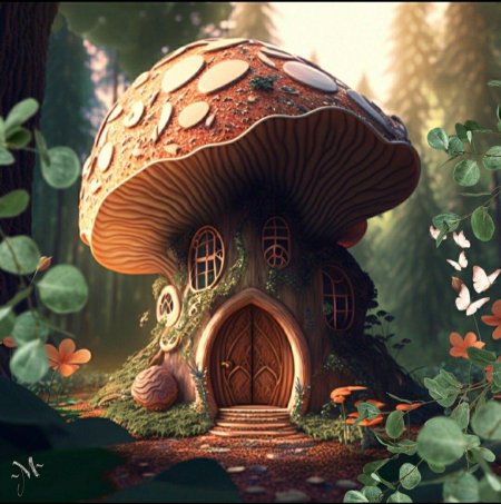 Mushroom art