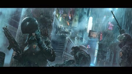 Cyberpunk 2077 солдаты