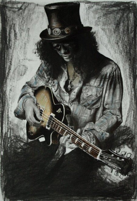 Slash гитарист art