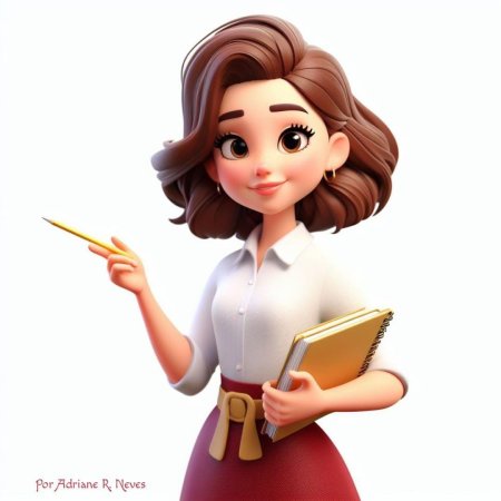 Учительница мультяшная