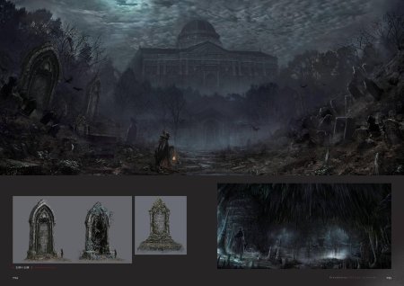 Dark souls концепт арт локации
