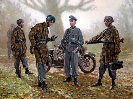 Форма немецкого солдата второй мировой войны 1941-1945