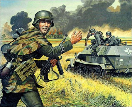 Панцергренадеры вермахта