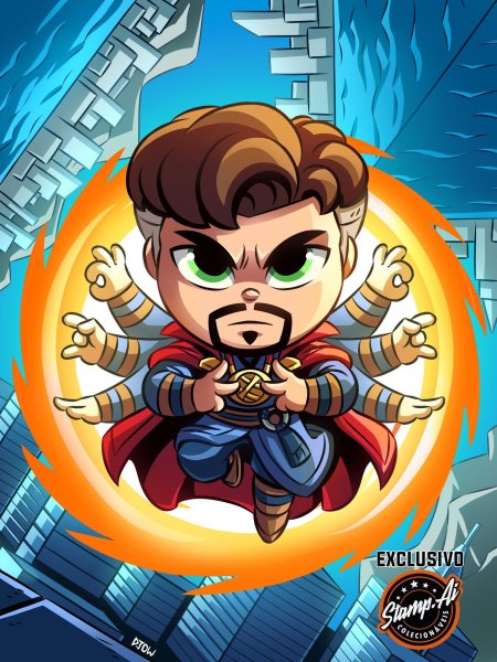 Chibi derek laufman марвел