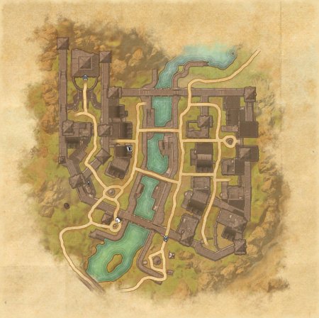 Карта the elder scrolls online