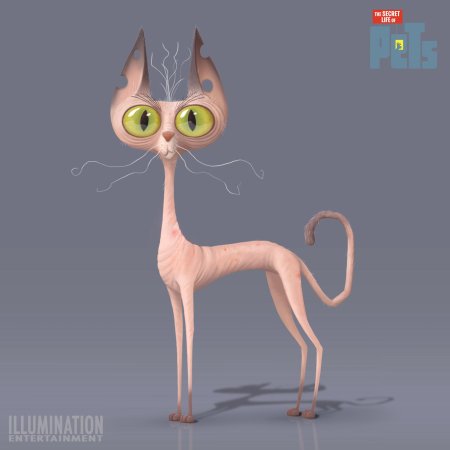 Тайная жизнь домашних животных лысый кот