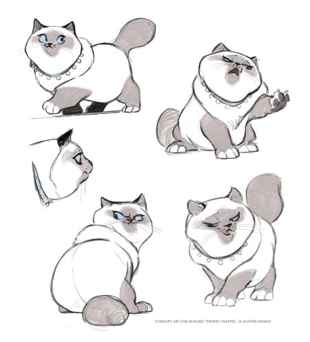 Скетч котик
