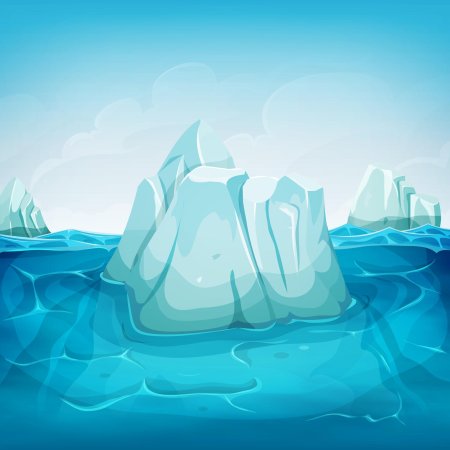 Рисунок айсберг
