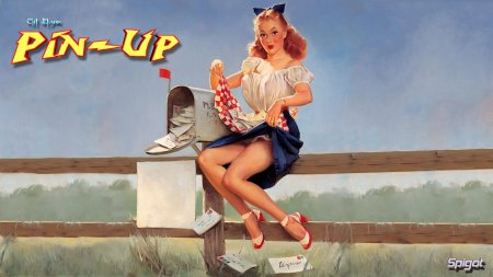 Pin up художник джил элвгрен