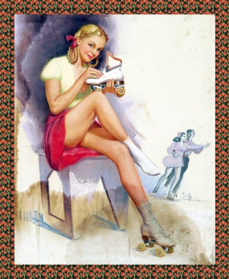 Pin up художник джил элвгрен
