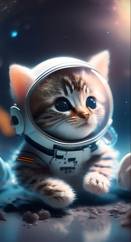 Кот в скафандре
