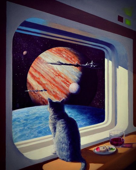 Кот космос