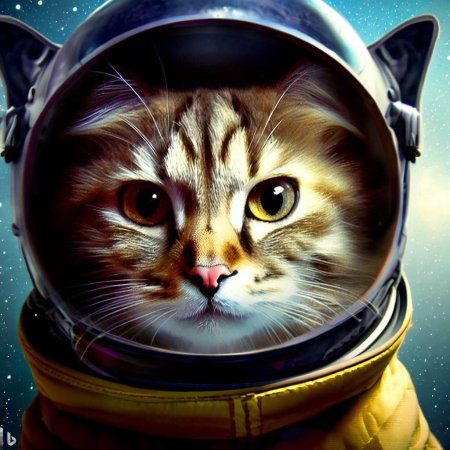 Кот космонавт